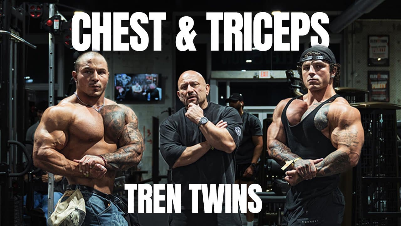 Chest Day with the Tren Twins in Miami